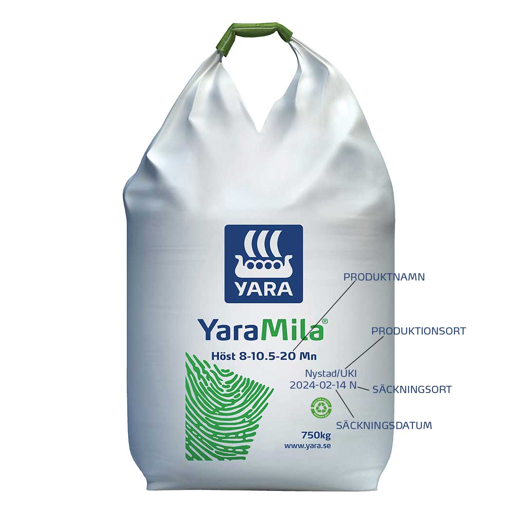 INformation på säcken