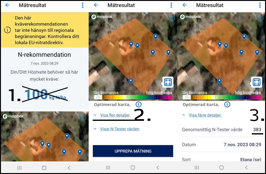 Bild som visar hur man gör i Atfarm