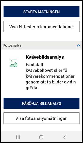 Bild som visar hur man hittar kvävebildsanalys