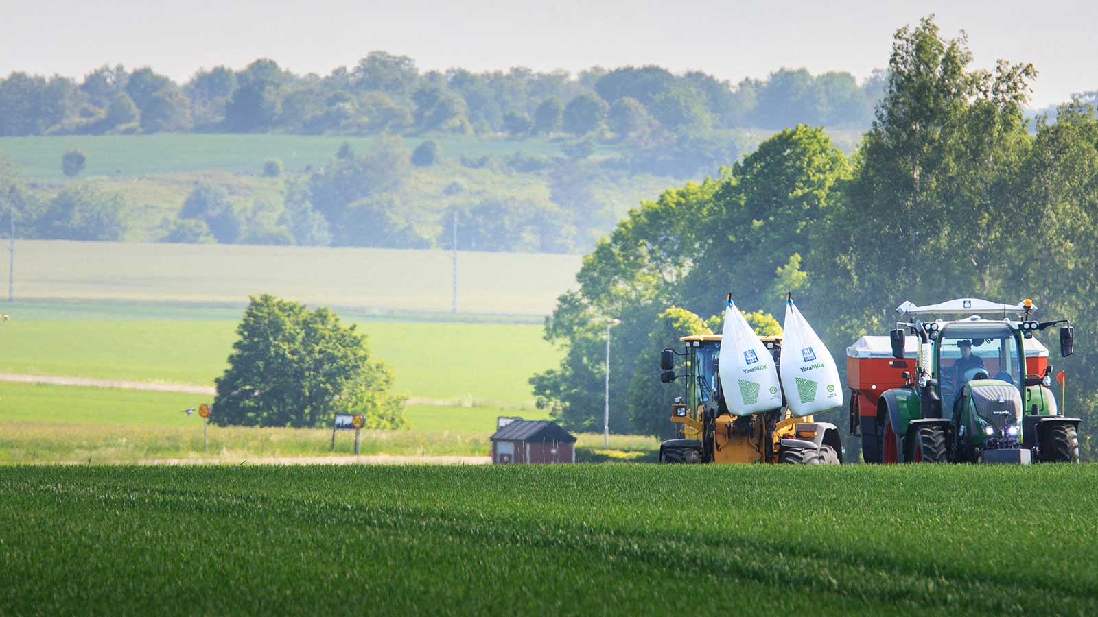 Kalksalpeter ska spridas