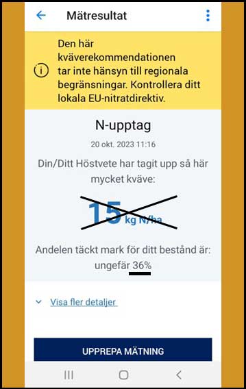 Steg 2 i ber&auml;kna Nollrutan